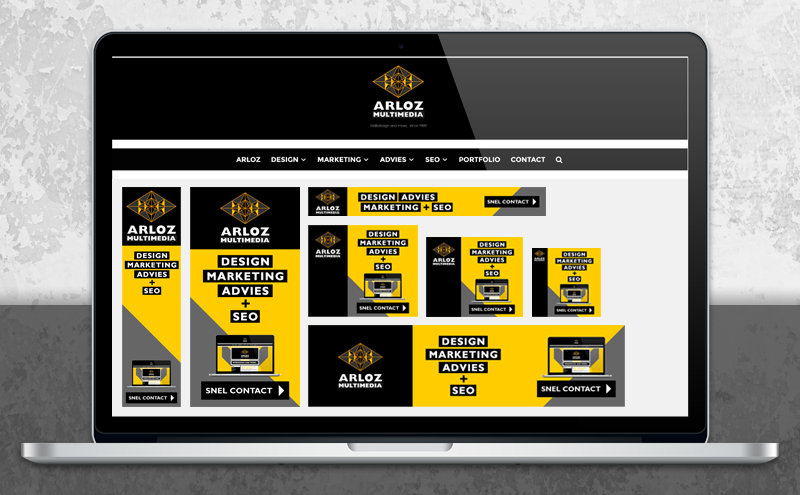 Bannerset Arloz HTML5 banner formaten