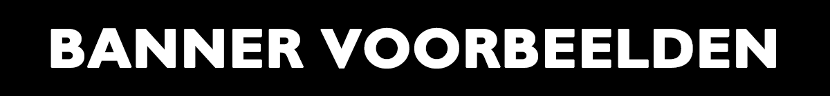 Banner voorbeelden