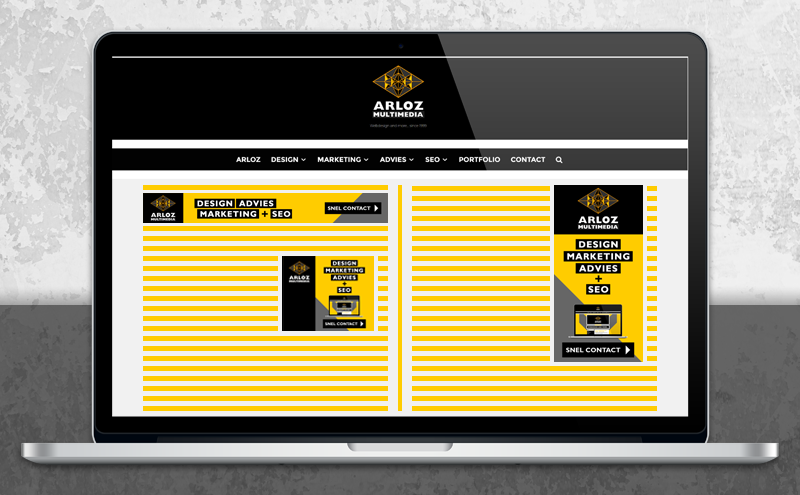 Gif banner ontwerp Arloz, GIF bannerset voor affiliate marketing!