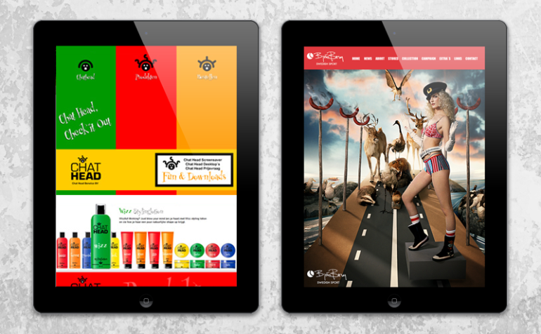 Interactie ontwerp webdesign Arloz, website voorbeeld Flash webdesign!