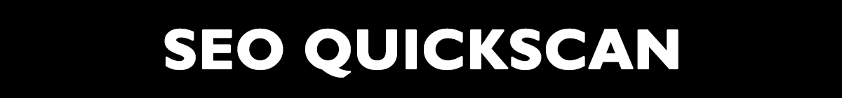 SEO Quickscan