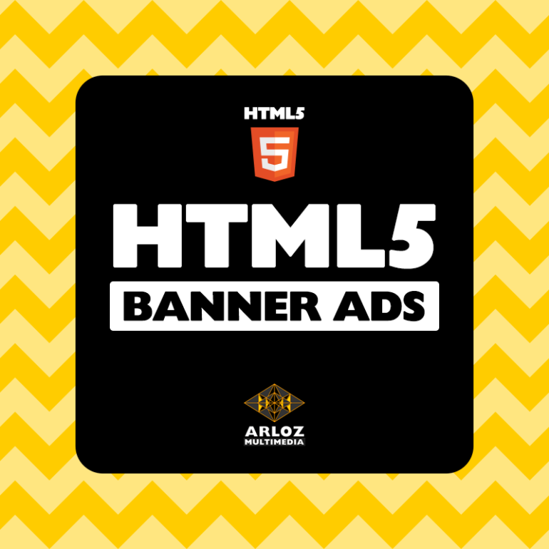 Html5 banner advertenties. Html5 banner ads beeldadvertenties ontworpen door Arloz Multimedia.