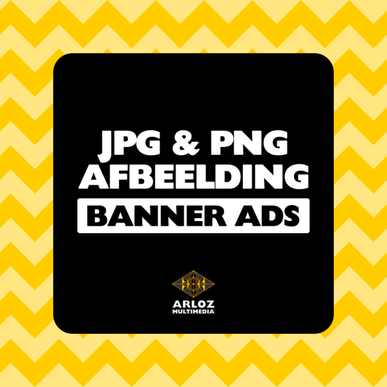Jpg en png banner advertenties. Jpg en png banner ads afbeelding beeldadvertenties ontworpen door Arloz Multimedia.