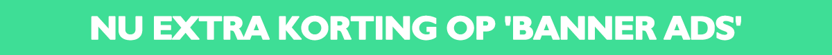 Nu extra korting op Banner Ads. (Html5 advertenties, Amp-html-advetenties en beeldadvertenties)