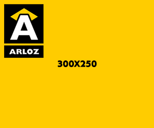 Inline rectangle formaat voorbeeld. Banner size 300x250 pixels.